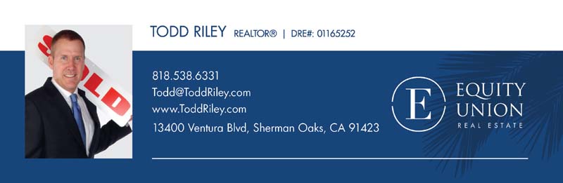 Todd Riley - Calabasas Real Estate Agent Signature