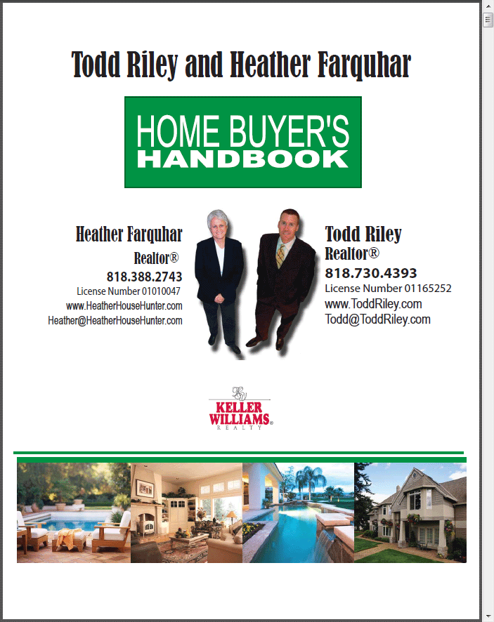 Calabasas First Time Buyers Handbook